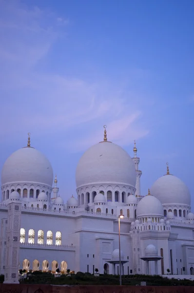 Grande mosquée à Abu Dhabi Photo De Stock