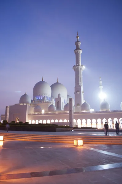 谢赫 · 扎耶德清真寺在阿拉伯联合酋长国 图库图片