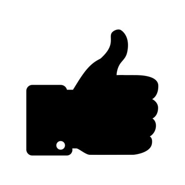 Thumb Up, vector icon clipart