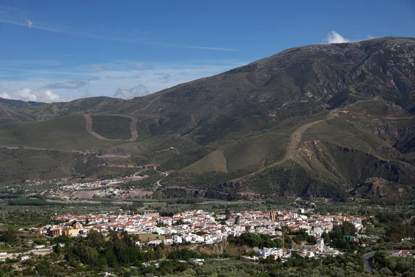 Andaluzyjskiej miejscowości orgiva, Hiszpania — Zdjęcie stockowe