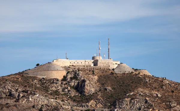 Stara Forteca w cartagena, regionu murcia, Hiszpania — Zdjęcie stockowe