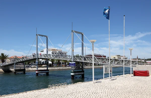 Bridge at the Marina of Lagos, Algarve Portugal — Stock Photo, Image