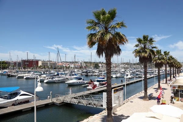 Marina de Lagos, Algarve Portugal — Fotografia de Stock