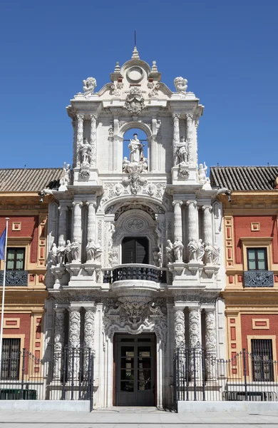 Palácio de San Telmo em Sevilha, Andaluzia Espanha — Fotografia de Stock