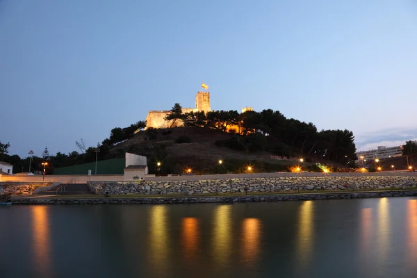 Festung castillo sohail in fuengirola, spanien — Stockfoto