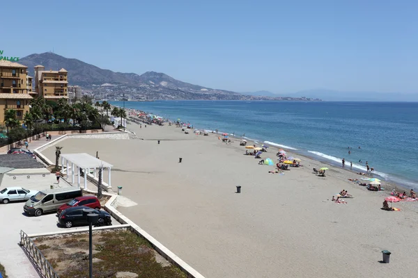 Stranden i fuengirola, Andalusien Spanien — Stockfoto