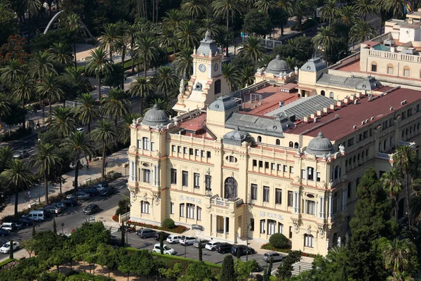 Câmara Municipal de Málaga, Andaluzia Espanha — Fotografia de Stock