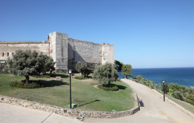 Fortress Castillo de Sohail in Fuengirola, Andalusia Spainq clipart
