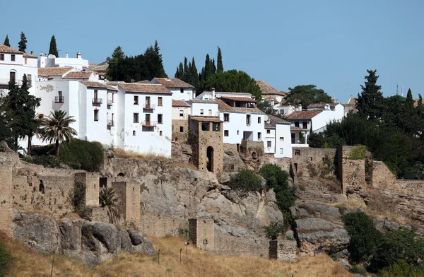 Casco antiguo de Ronda, Andalucía España — Foto de Stock