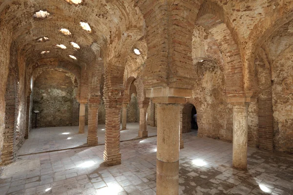 Ruina del Baño Árabe en Ronda, Andalucía España — Foto de Stock