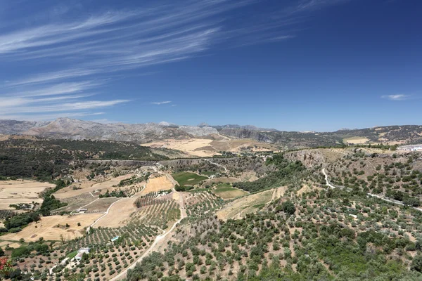 Paisagem perto de Ronda, Andaluzia Espanha — Fotografia de Stock