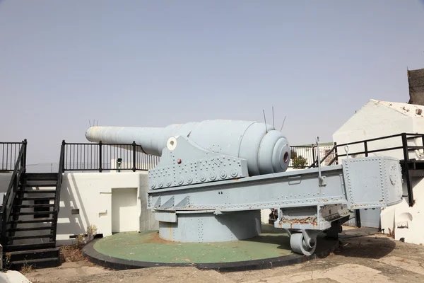 The famous 100 ton gun in Gibraltar — Stock Photo, Image