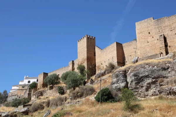 Oude stadsmuur van Ronda, Andalusië Spanje — Stockfoto