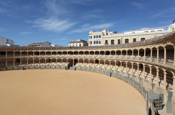 Plaza de Toros más antigua de España en Ronda, Andalucía —  Fotos de Stock