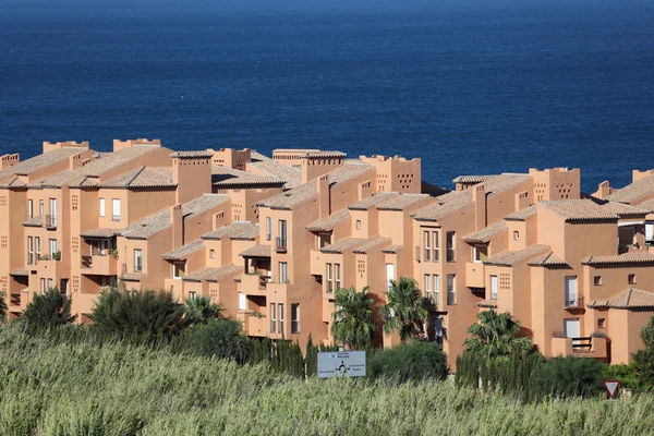 Edifícios residenciais no sul da Espanha — Fotografia de Stock