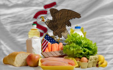 temel gıda Market Illinois devlet bizi bayrağı