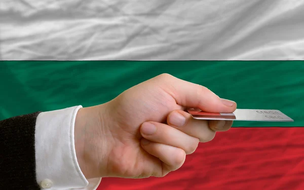 Kopen met credit card in Bulgarije — Stockfoto