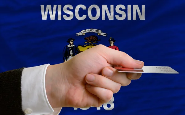 Comprar con tarjeta de crédito en nosotros el estado de Wisconsin —  Fotos de Stock