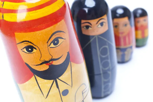 stock image Arab Man Woman Children Family Nesting Dolls