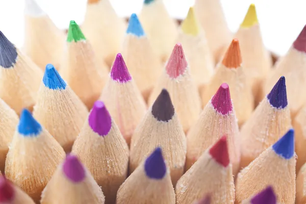 Close Up Colored Pencils — Stock Photo, Image