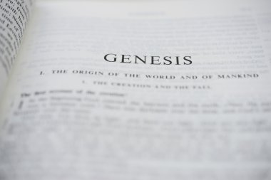 Word of God - Genesis clipart