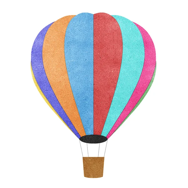 Balloon recycled papercraft background — Stock Photo, Image