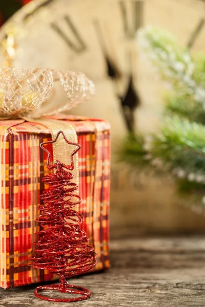Decoración y regalo de Navidad — Foto de Stock