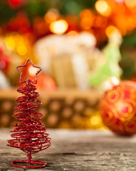 Ručně vyráběné Vánoční dekorace — Stock fotografie