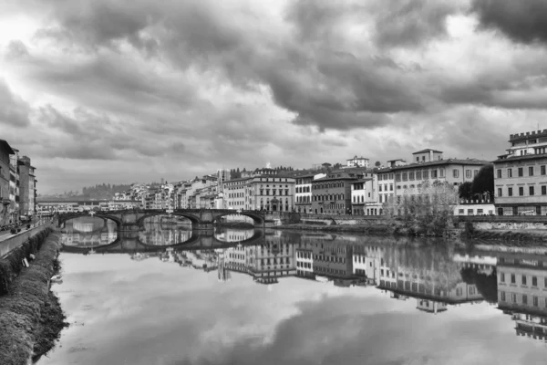 Pohled na město Florencie — Stock fotografie