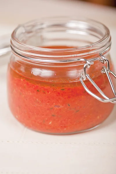 stock image Spicy tomato sauce