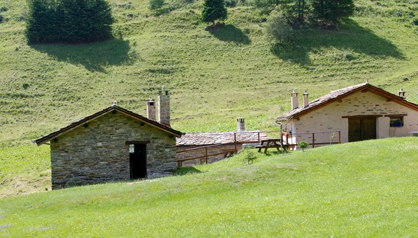 Rurale Häuser — Stockfoto