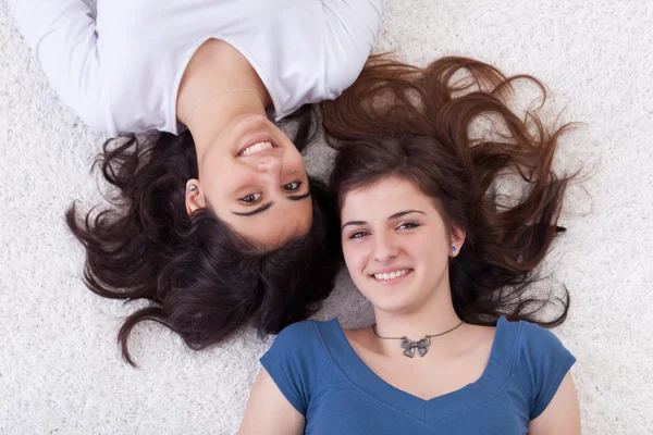 stock image Beautiful young girls