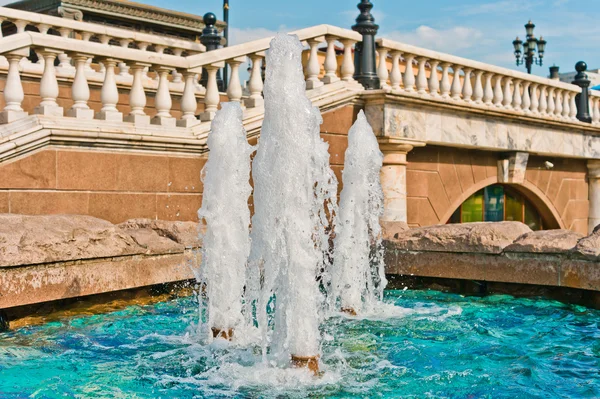 stock image Fountain near the Red Square in Moscow