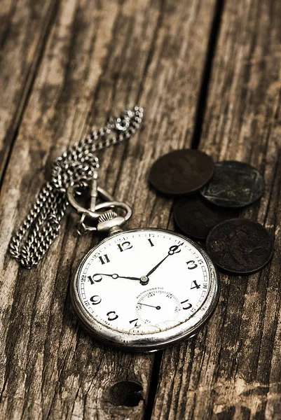 빈티지 시계 — 스톡 사진