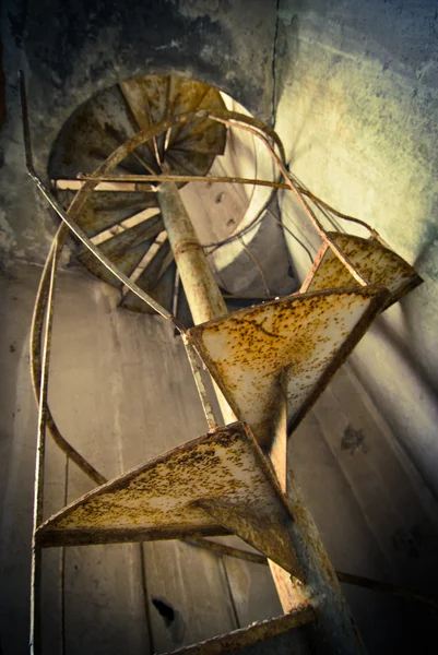 Abandoned stairs — Stock Photo, Image