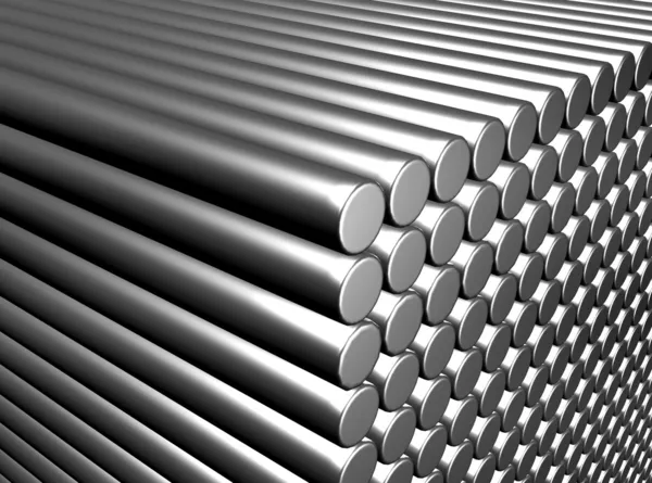 stock image Metal rods