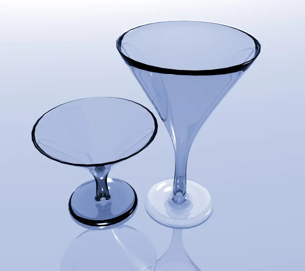 Óculos Martini — Fotografia de Stock