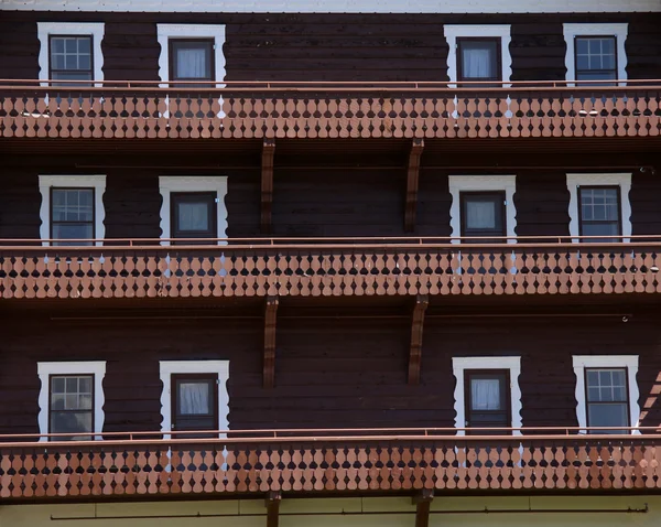 Hotel windows — Stock Photo, Image