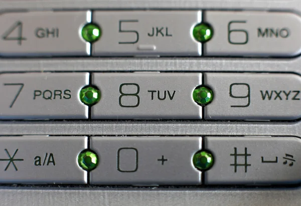 Cell phone buttons — Stock Photo, Image