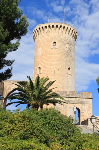 Bellver slott i Palma de Mallorca – stockfoto