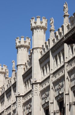 City Hall building in Palma de Mallorca clipart