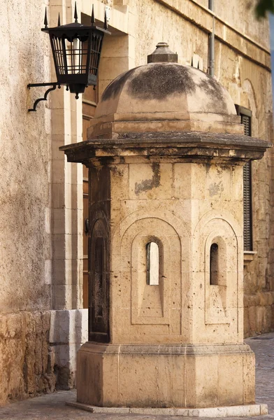 Sentry box in Palma de Mallorca — Stockfoto