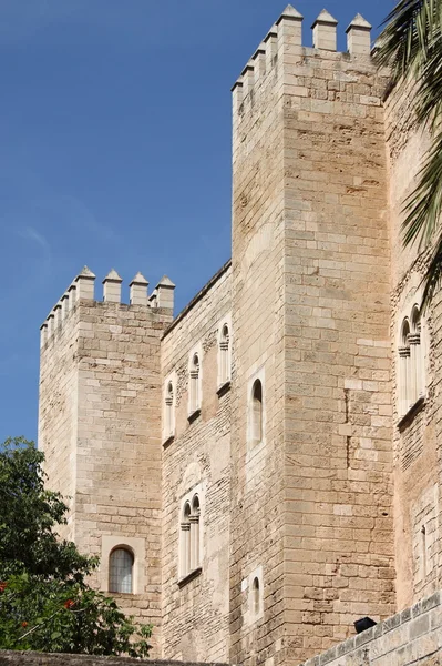 Palazzo dell'Almudaina a Palma di Maiorca — Foto Stock