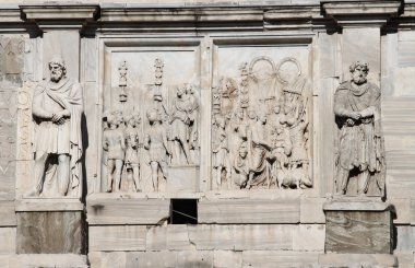 Arch of Constantine in Rome clipart