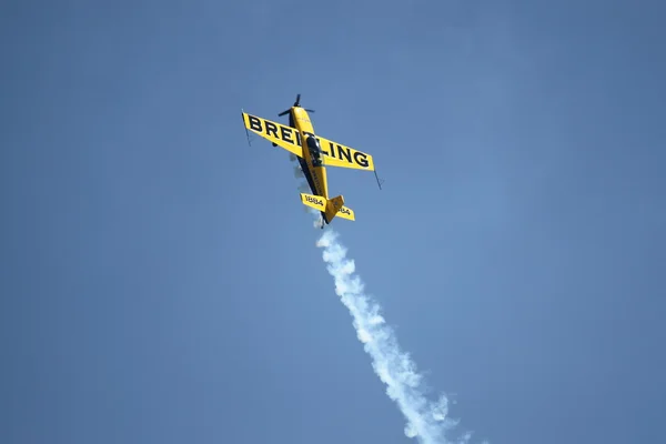 Stock image Breitling Extra 300 airplane