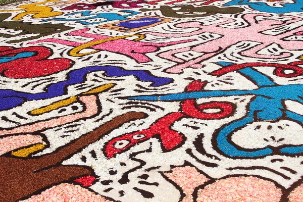 Infiorata di Genzano — Foto Stock