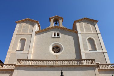 Saint Salvador church in Arta clipart