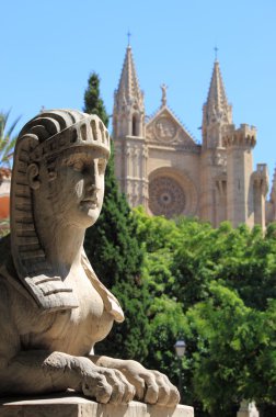 palma de Mallorca'da kentsel manzara