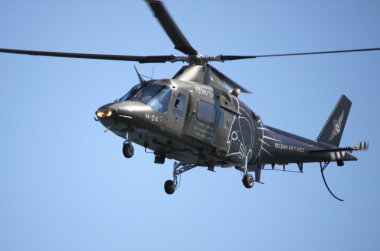 Agusta A109 helicopter clipart