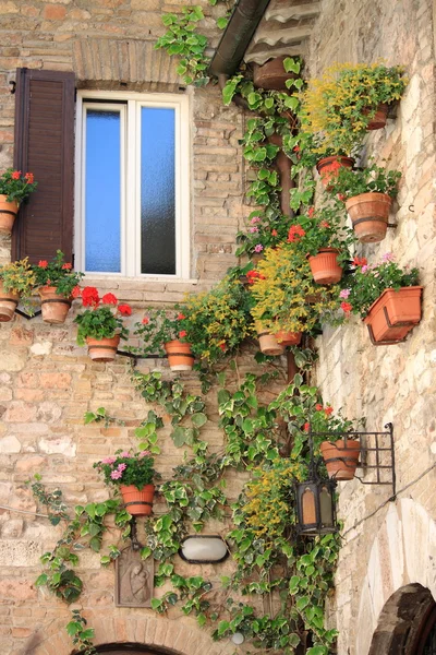 Medieval corner in Assisi — Stock Photo, Image